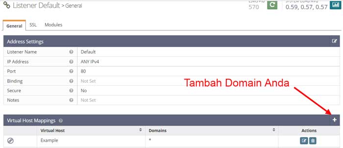 Tambah domain
